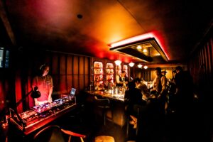 12. Restuarant Bar Trendy speakeasy style bar in Silom Bangkok with live DJ and cocktail counter Rogue Affair Bar - PASSA HOTEL BANGKOK