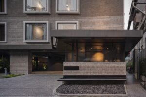 25. Facilities Modern architectural exterior of Passa Hotel Bangkok showcasing contemporary Thai inspired brickwork - PASSA HOTEL BANGKOK