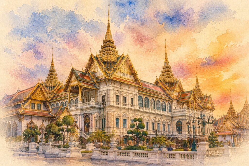 Chakri Maha Prasat Throne Hall - PASSA HOTEL BANGKOK