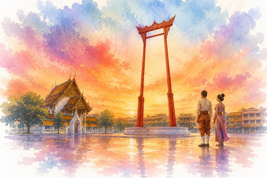 Sao Ching Cha The Giant Swing - PASSA HOTEL BANGKOK