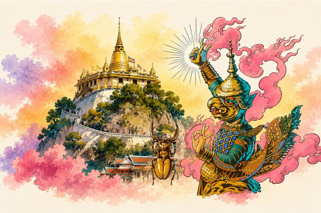 Temple of the Golden Mount - PASSA HOTEL BANGKOK